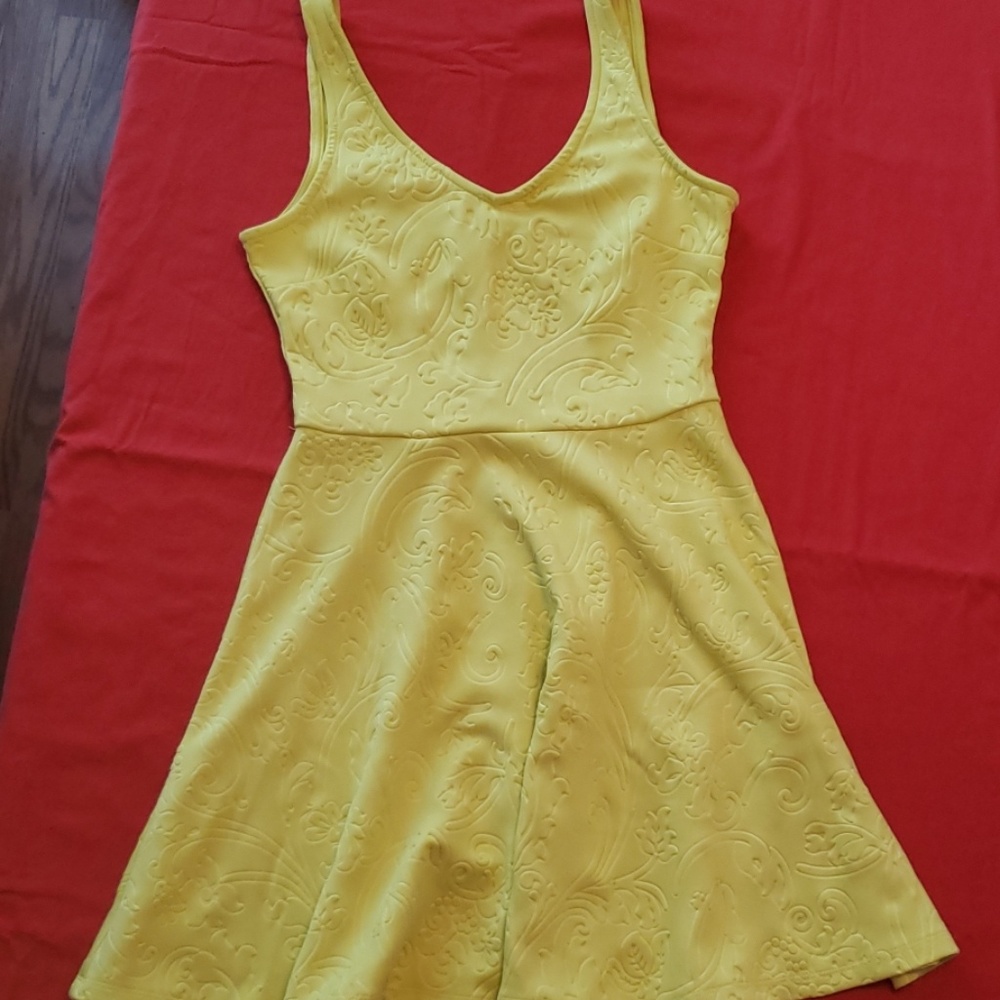 Neon mini dress